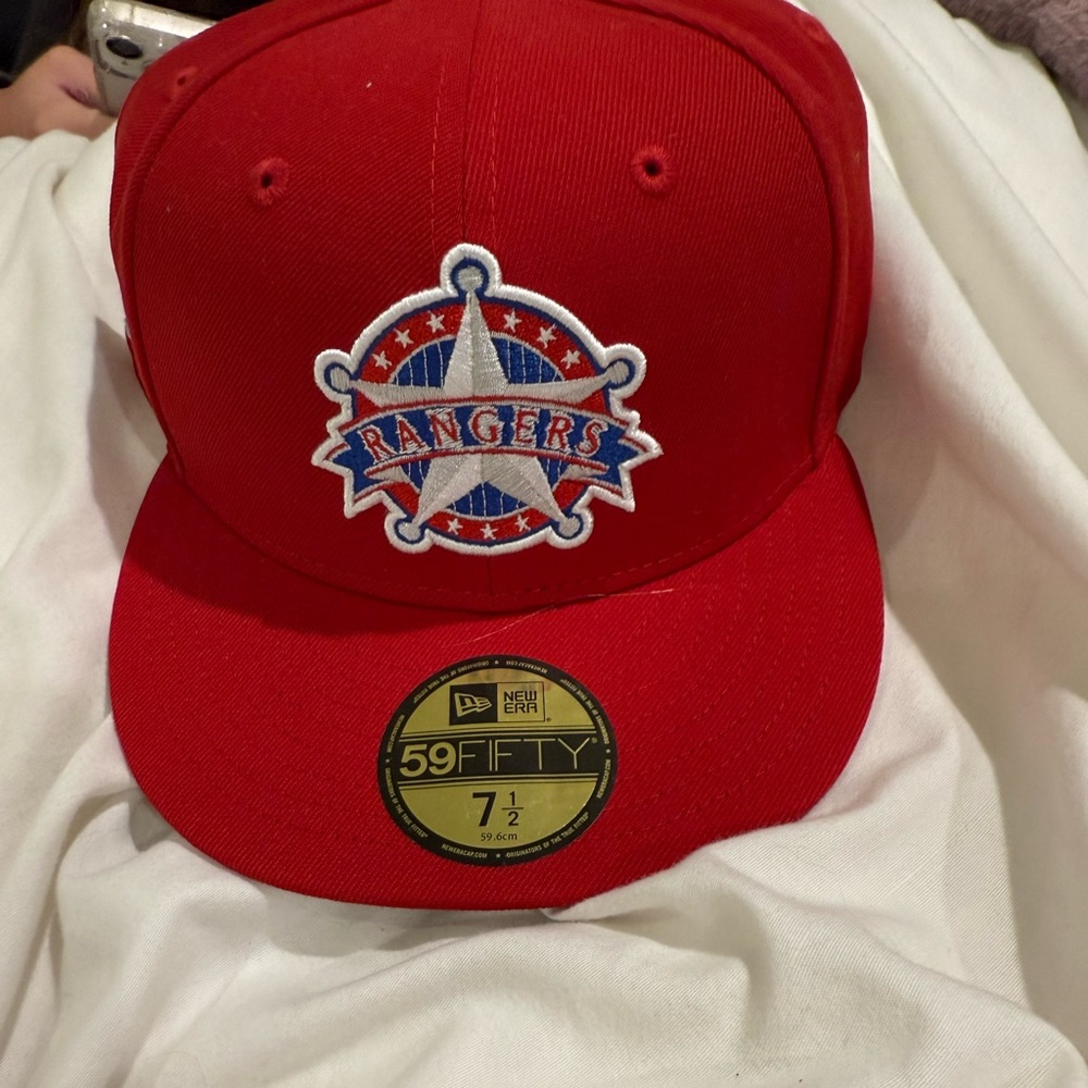 rangers fitted hat
size 7 1/2